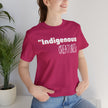 Indigenous...... status? Creatures Black Unisex Jersey Short Sleeve Tee