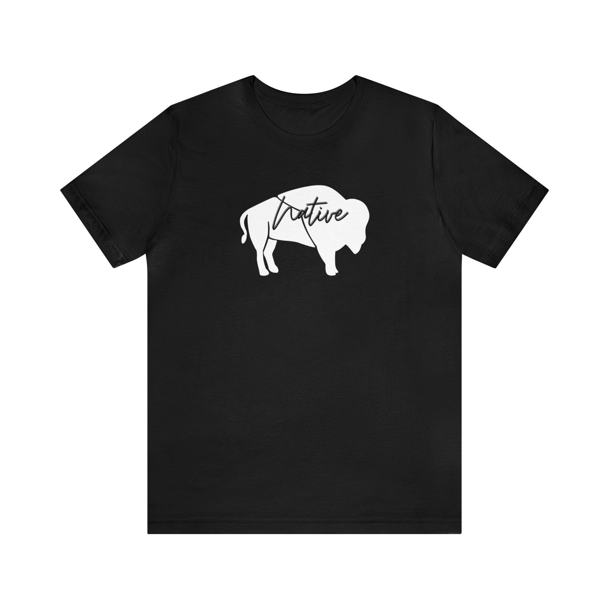 Native Bison Unisex Jersey Short Sleeve Tee