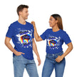 Native Innii aka Bison Graphic, Still Here, Native Pride, White, Orange, Black, Green, Blue, or Red Unisex Jersey Short Sleeve Tee