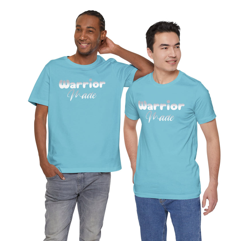 Warrior Made, Native Collection, Orange, Black, Turquoise, or Red, Unisex Jersey Short Sleeve Tee
