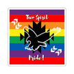 Two Spirit Pride Kiss-Cut Stickers