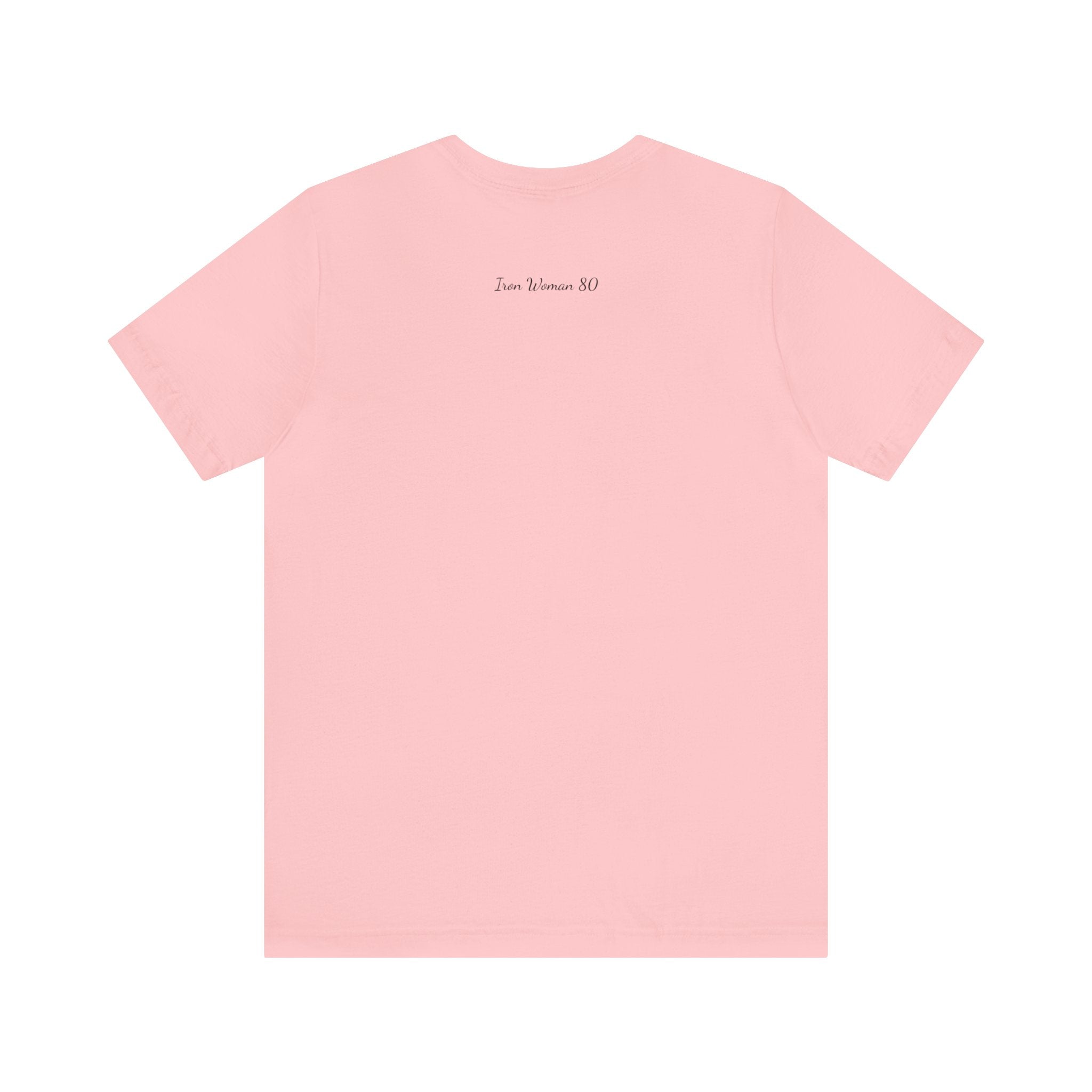 Coffee first please purple image Unisex Jersey Short Sleeve Tee