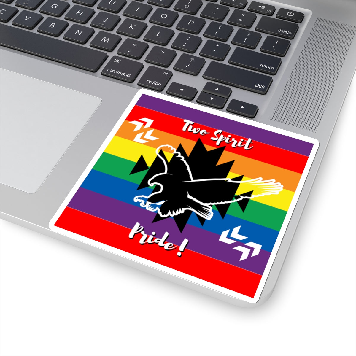 Two Spirit Pride Kiss-Cut Stickers