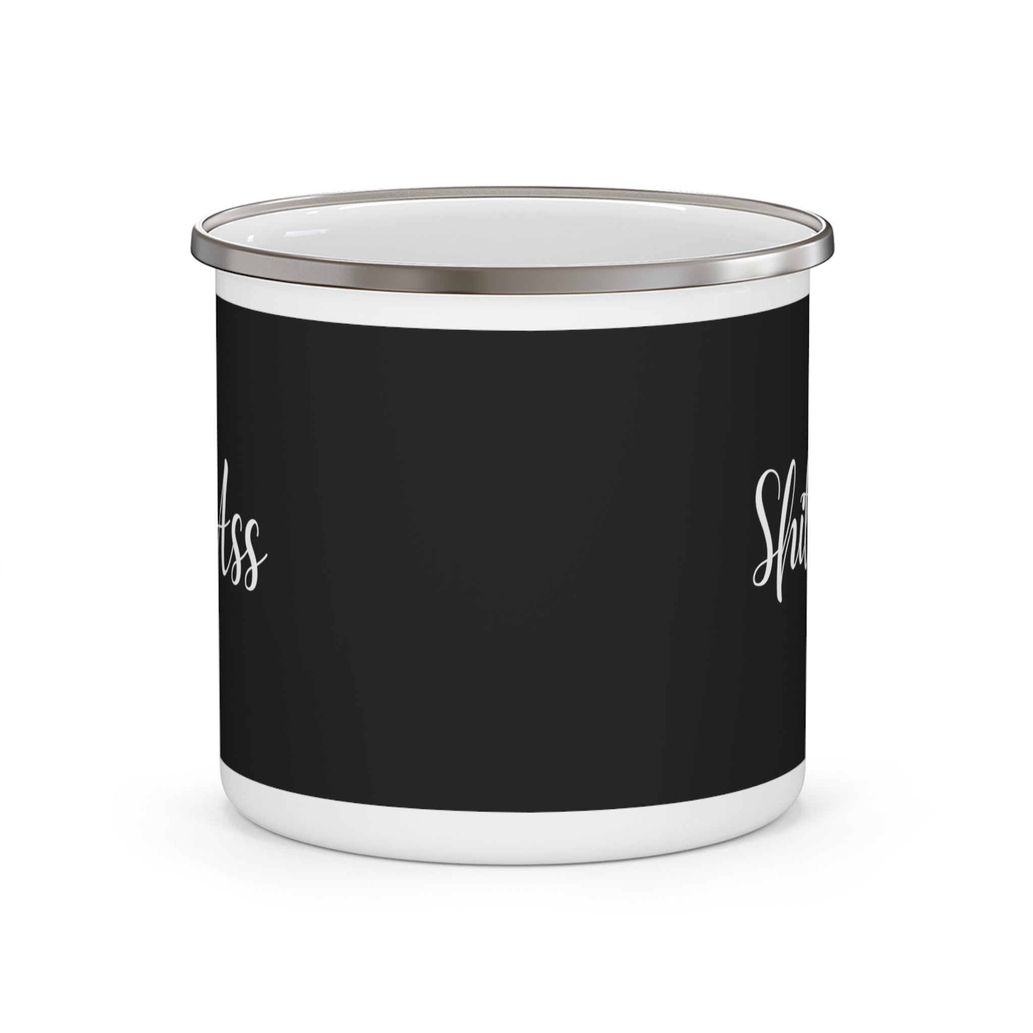 Sh%t A$$ Rez Humor Enamel Camping Mug
