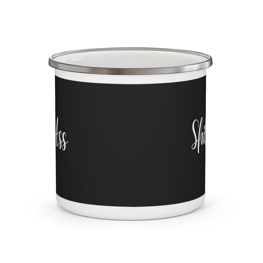 Sh%t A$$ Rez Humor Enamel Camping Mug