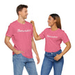 Snaggable, Rez Humor, Black, Asphalt, Pink or Red, Unisex Jersey Short Sleeve Tee
