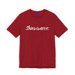 Snaggable, Rez Humor, Black, Asphalt, Pink or Red, Unisex Jersey Short Sleeve Tee