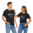 Native Humor, Sh*T A$$, Black Unisex Jersey Short Sleeve Tshirt