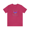 My Body My Body Women Rights Awareness Black Pink Berry Unisex Jersey Short Sleeve Tee