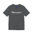 Snaggable, Rez Humor, Black, Asphalt, Pink or Red, Unisex Jersey Short Sleeve Tee