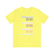 Unisex Jersey Short Sleeve Tee