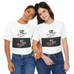 Caterista White Unisex Jersey Short Sleeve Tshirt
