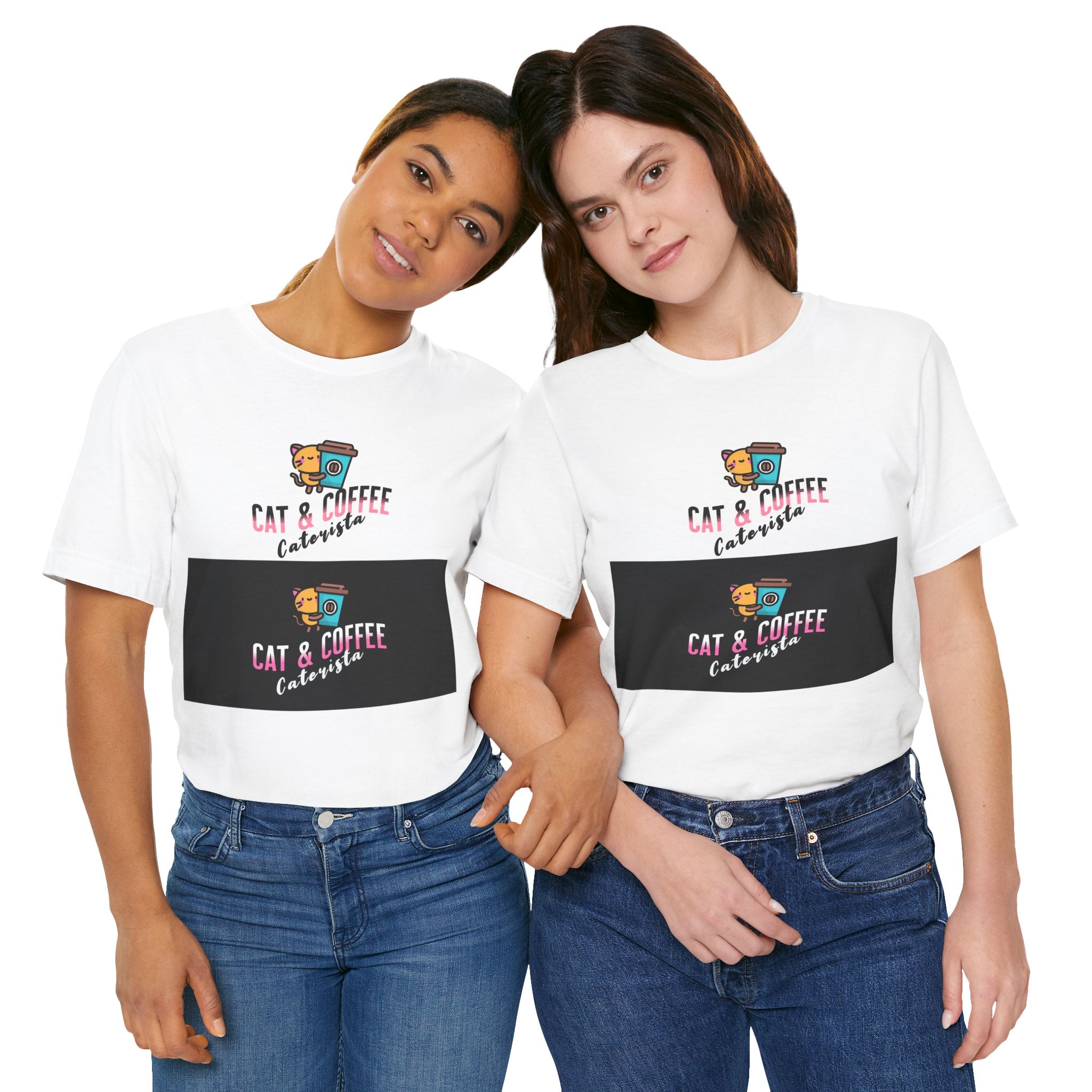 Caterista White Unisex Jersey Short Sleeve Tshirt