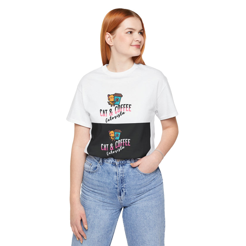 Caterista White Unisex Jersey Short Sleeve Tshirt