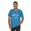 Native Humor, Sh*T A$$, Black Unisex Jersey Short Sleeve Tshirt