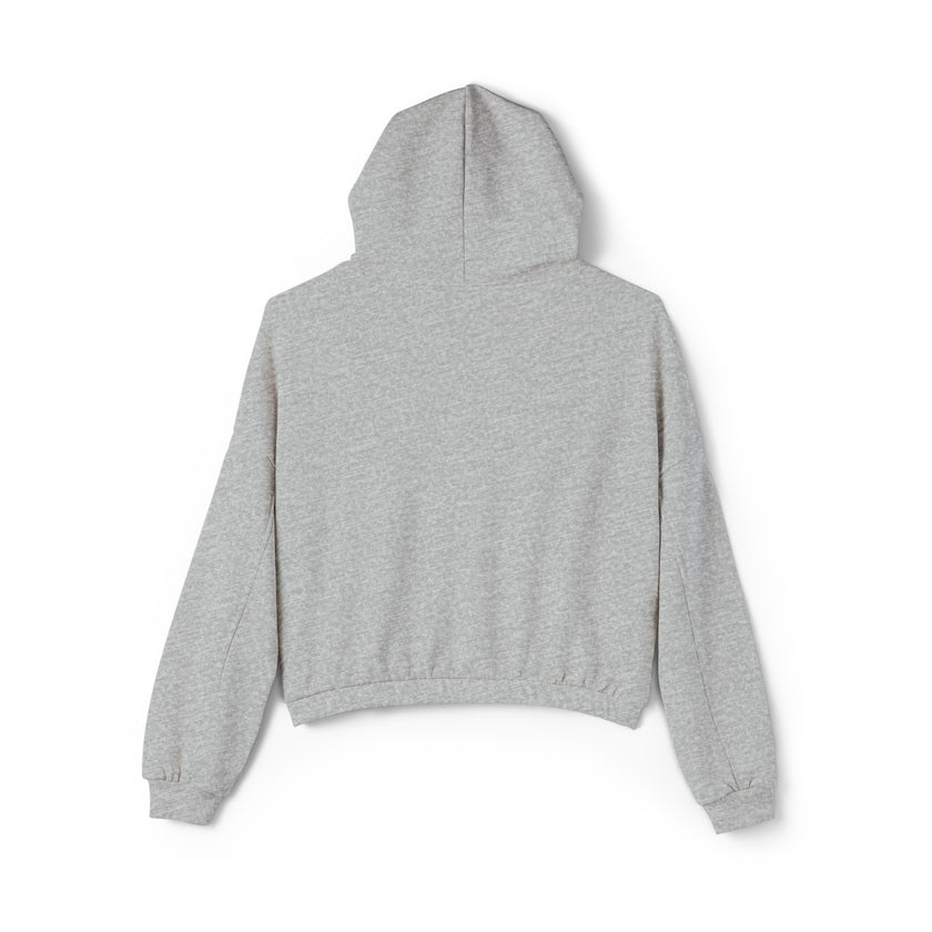 Native Innii aka Bison Graphic, Still Here, Native Pride, Black, Dust, Green or Athletic, Women's Cinched Bottom Hoodie