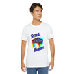 Native Innii aka Bison Graphic, Still Here, Native Pride, White, Orange, Black, Green, Blue, or Red Unisex Jersey Short Sleeve Tee