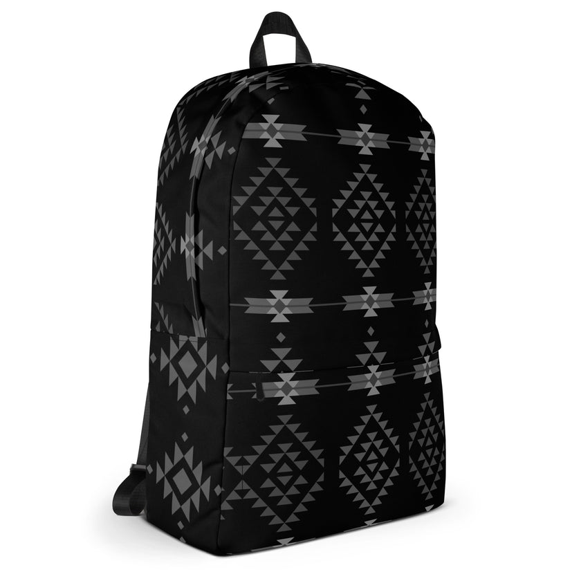 Grayscale Native Design, Black Backpack