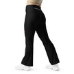 Black, Warrior Strength, Native Rainbow Stars, Flare leggings