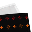 Rainbow Native Star Pattern, Black Breakfast, Lunch, Dinner Cloth napkin set