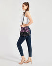 Black Mini Drawstring Bucket Bag