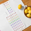 Rainbow Native Star Pattern, Breakfast, Lunch, Dinner Placemat Set