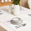 Rainbow Native Star Pattern, Breakfast, Lunch, Dinner Placemat Set