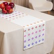 Rainbow Native Star Pattern, Breakfast, Lunch, Dinner Table runner