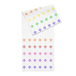 Rainbow Native Star Pattern, Breakfast, Lunch, Dinner Table runner