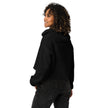 Pink Black Coffee is Nice! Cropped Hoodie