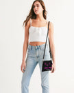 Pink Geometric Native Pattern Wristlet