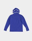 White Innii aka Bison Blue and Black, Native Men Men's Hoodie