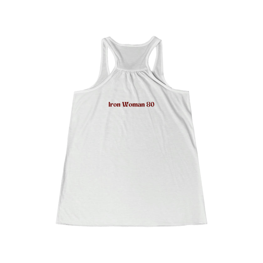 Rez-ilient Black, Pink or White Women's Flowy Racerback Tank