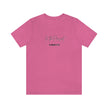 In the Present white/green/silver/teal/pink  Unisex Jersey Short Sleeve Tee