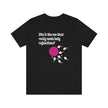 My Body My Choice Regulate Your Body Black Unisex Jersey Short Sleeve Tee