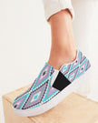 Native Pattern Women's Slip-On Canvas Shoe