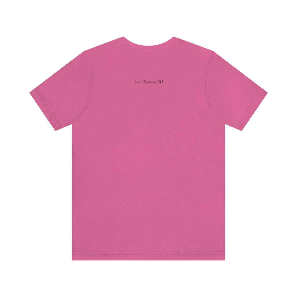 In the Present white/green/silver/teal/pink  Unisex Jersey Short Sleeve Tee