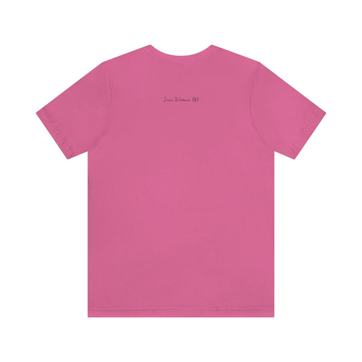 In the Present white/green/silver/teal/pink  Unisex Jersey Short Sleeve Tee
