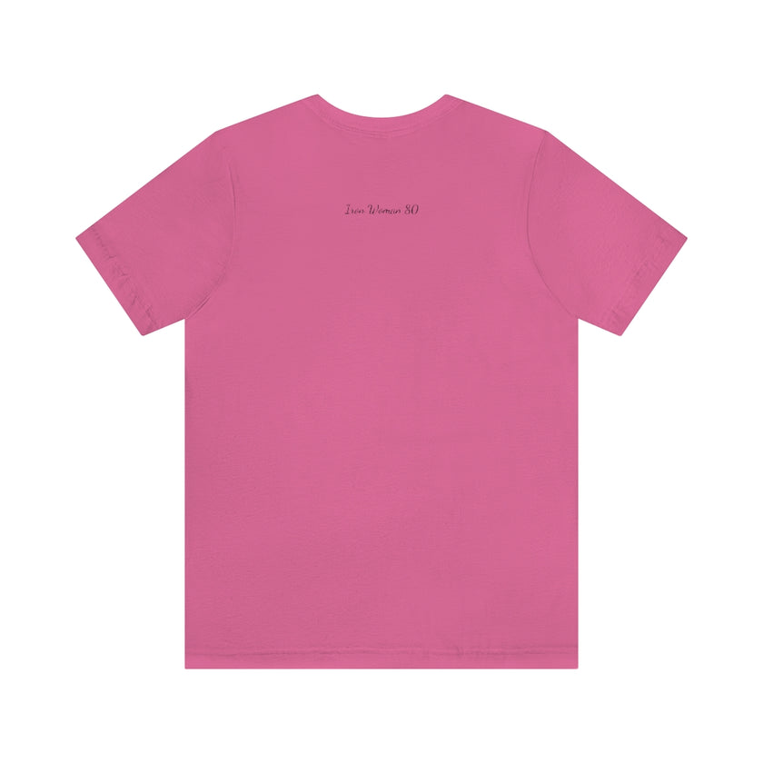In the Present white/green/silver/teal/pink  Unisex Jersey Short Sleeve Tee