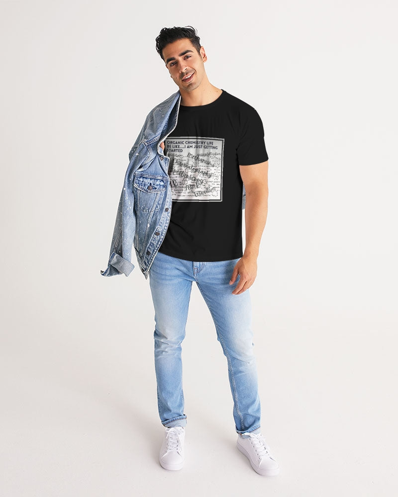 Nerdy Chem Student Black Men's Tee