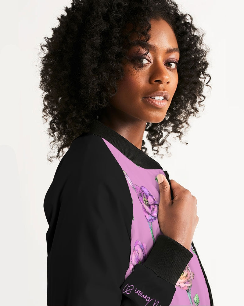 Positive Vibes Women's Bomber Jacket