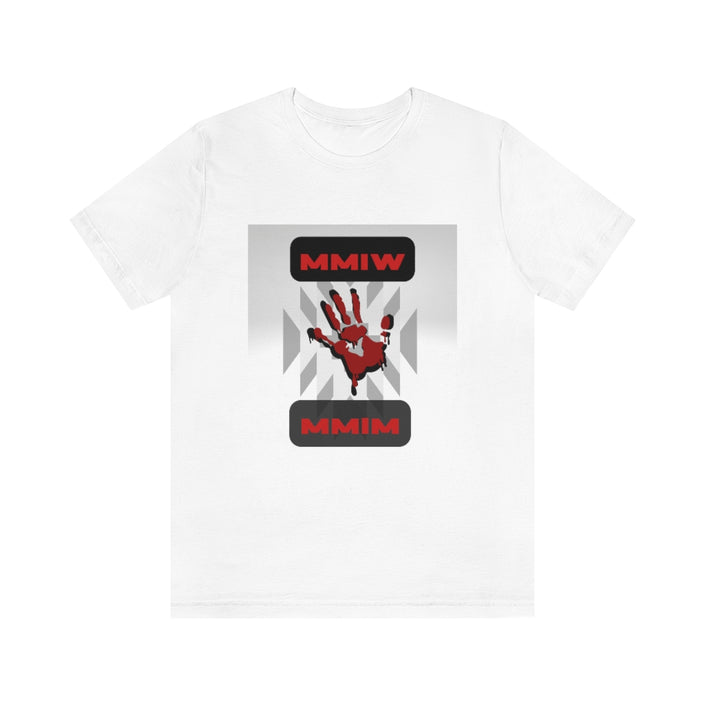 MMIM MMIW white/black/silver/gray/blue  Unisex Jersey Short Sleeve Tee