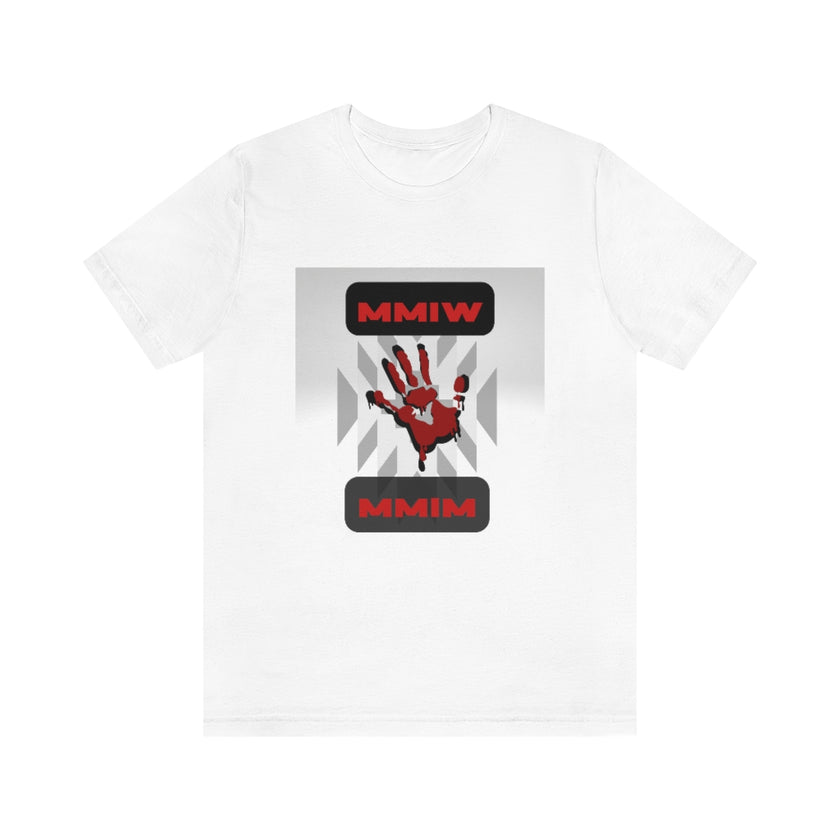MMIM MMIW white/black/silver/gray/blue  Unisex Jersey Short Sleeve Tee