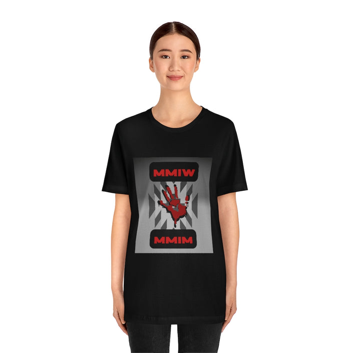 MMIM MMIW white/black/silver/gray/blue  Unisex Jersey Short Sleeve Tee