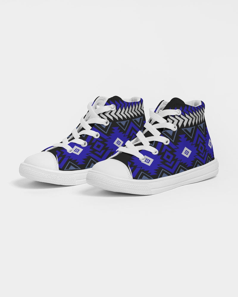 Boys Kids Hightop Canvas Shoe