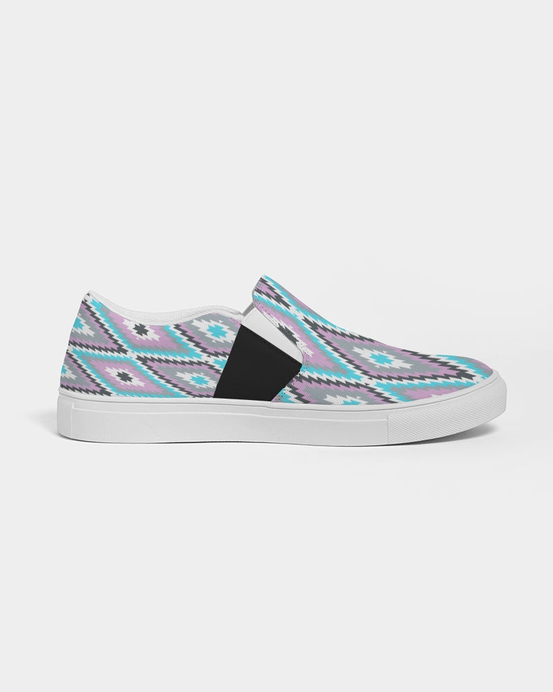 Native Pattern Women's Slip-On Canvas Shoe