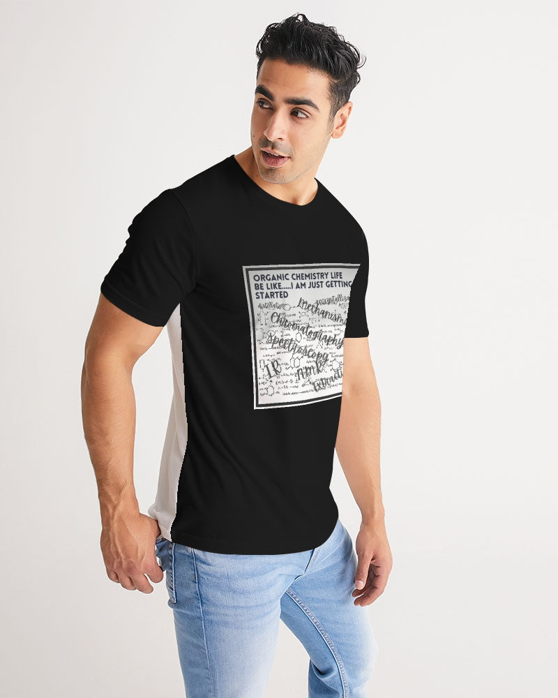 Nerdy Chem Student Black Men's Tee