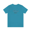 In the Present white/green/silver/teal/pink  Unisex Jersey Short Sleeve Tee