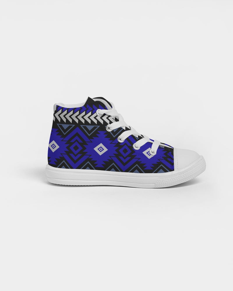 Boys Kids Hightop Canvas Shoe