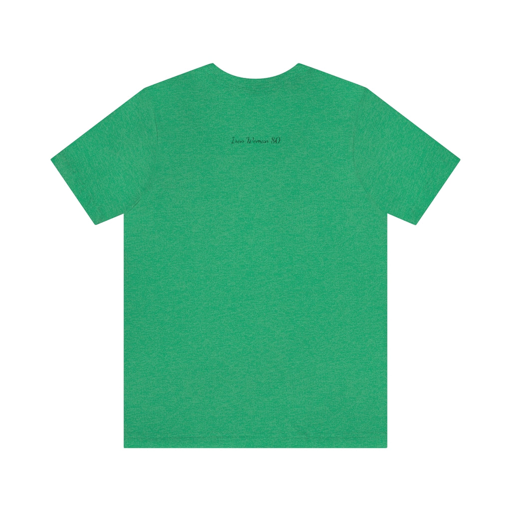 In the Present white/green/silver/teal/pink  Unisex Jersey Short Sleeve Tee